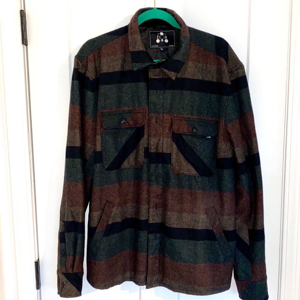 Zak Ray Browne Flannel Jacket